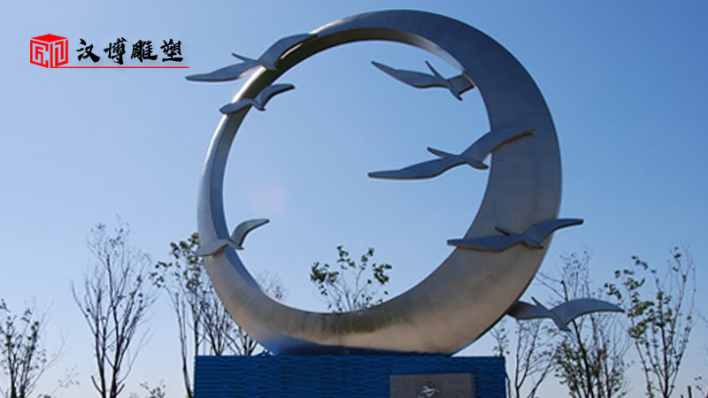 廣場雕塑定制_大型景觀雕塑_不銹鋼雕塑制作_雕塑制作廠家_戶外雕塑