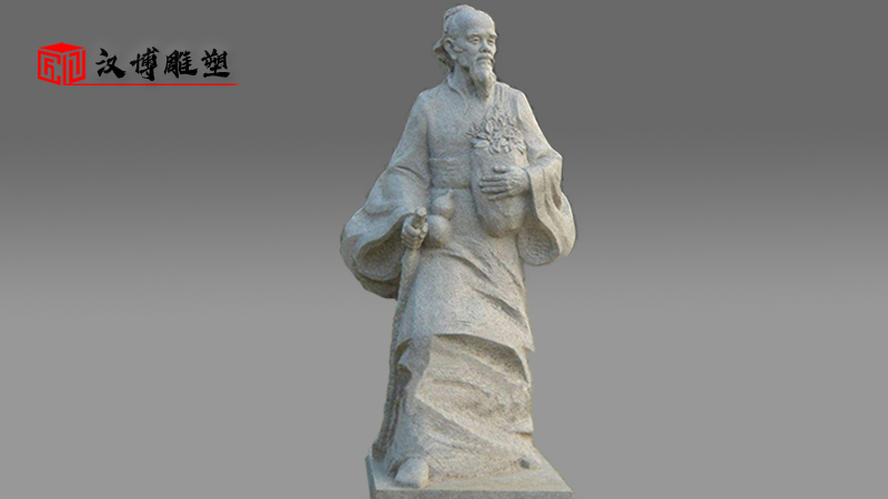 石雕制作廠家_戶外大型石雕_花崗巖主題雕塑_歷史人物雕像_名人石雕定制