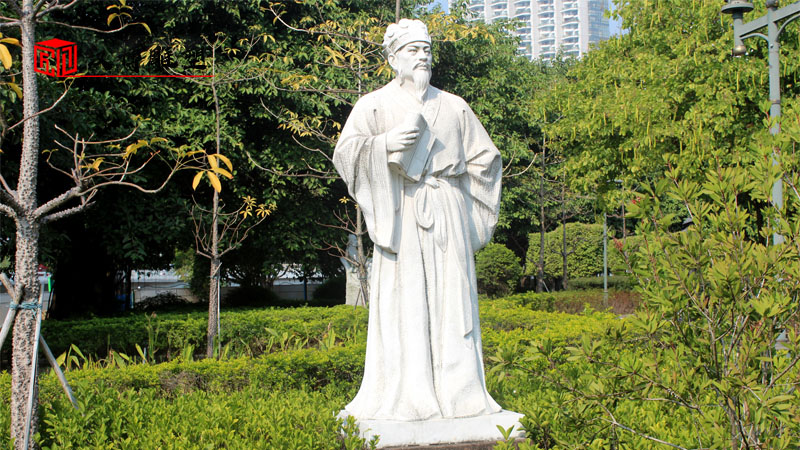 人物石雕像_大型雕塑制作_戶外景觀雕塑定制_人物雕塑廠家_大型石雕像