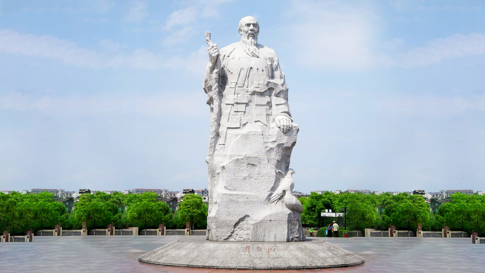 齊白石主題雕塑，了解齊白石的生平