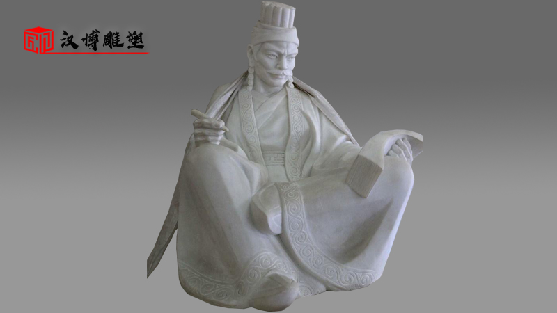 人物石雕定制_大型景觀雕像_戶外園林雕塑_歷史人物雕像_石雕制作廠家