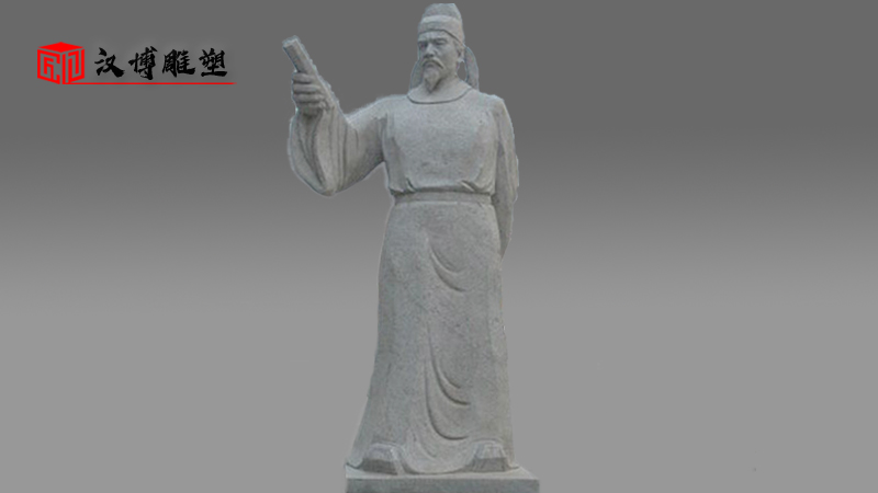 名人石雕定制_花崗巖雕塑_人物雕像制作_大型景觀石雕_戶外園林雕塑