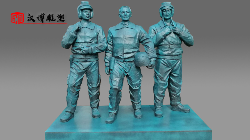 人物雕像_軍人雕塑_大型雕像_雕像定制_戰士雕像