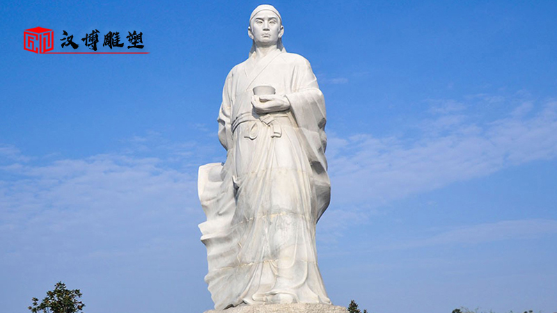 歷史名人雕像_人物雕塑制作_戶外景觀石雕_人物石雕定制_名人主題石雕
