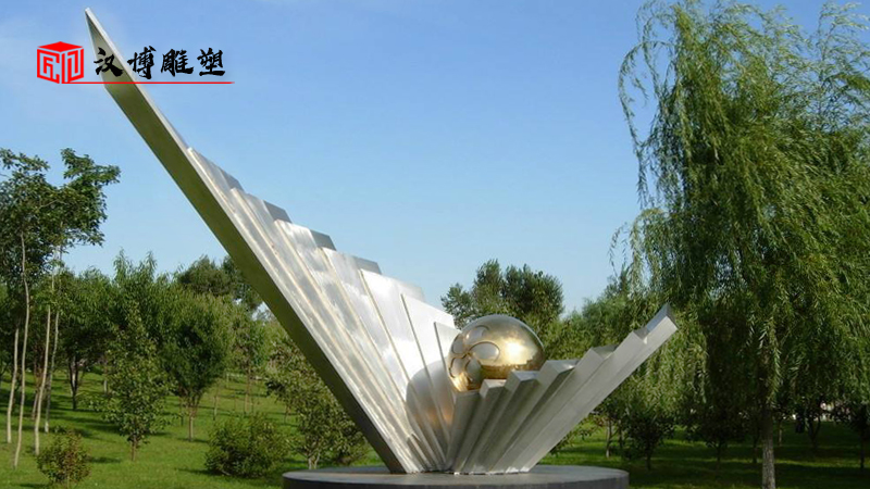 園林景觀雕塑_戶外大型雕像_不銹鋼主題雕塑_廣場雕像_雕塑工藝品